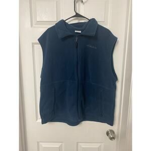 Columbia fleece vest size xl
